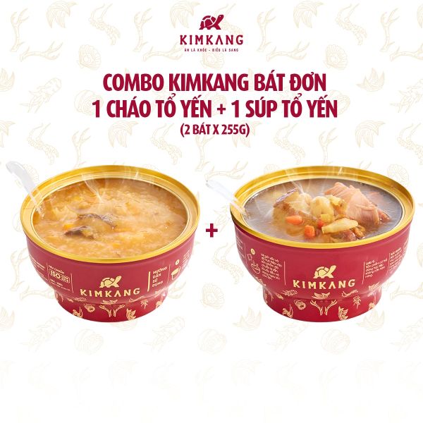  Combo Cháo Súp KimKang - 2 Bát Đơn 