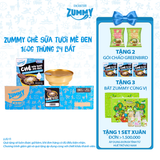  Combo 24 bát chè sữa tươi mè đen 160g Zummy 