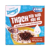  Zummy Thạch sữa tươi đậu đỏ 160g 