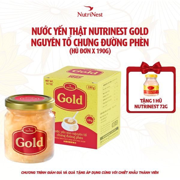 Gold 190g - Hũ đơn 