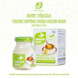  Nước yến sào Green Bird chưng đường phèn 72g - hũ đơn (Green Bird 72g - Hũ đơn) 