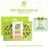  Nước yến sào Green Bird sâm lát  72g - hộp quà 8 (Green Bird Sâm lát 72g - Hộp quà 8) 