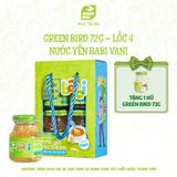  Green Bird Babi vani 72g - Lốc 4 