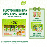  Green Bird Đông trùng 185ml - Hộp quà 6 