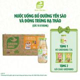  Green Bird Đông trùng 185ml - Lốc 10 