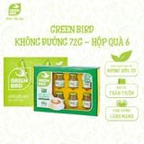  Green Bird không đường 72g - Hộp quà 6 