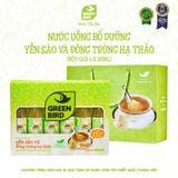  Green Bird Đông trùng 185ml - Hộp quà 6 