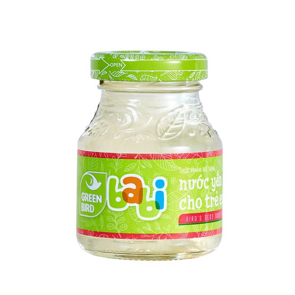  儿童燕窝水营养补充食品 · 草莓味 – GREEN BIRD BABI - (4罐*72克) 