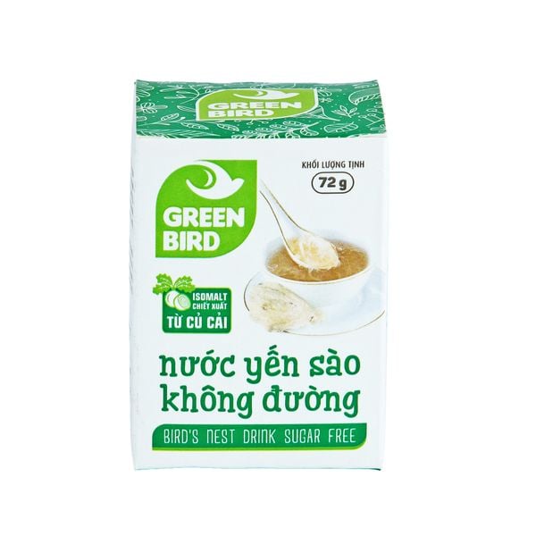  Green Bird không đường 72g - Hũ đơn 