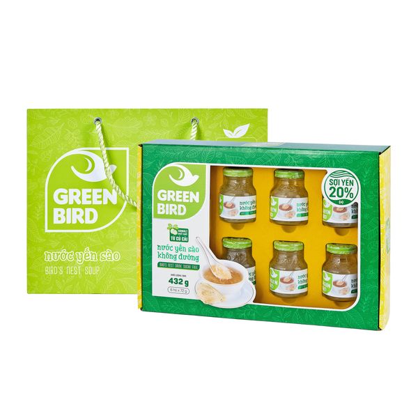  无糖燕窝饮 - 6罐批 x 72 克/罐 