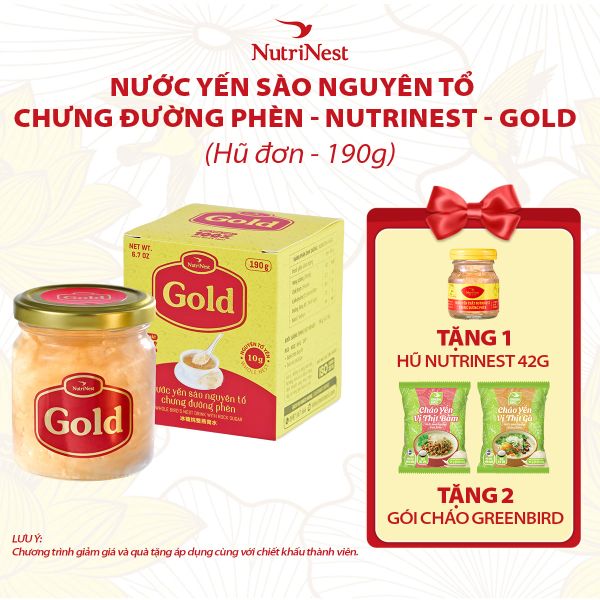  Gold 190g - Hũ đơn 