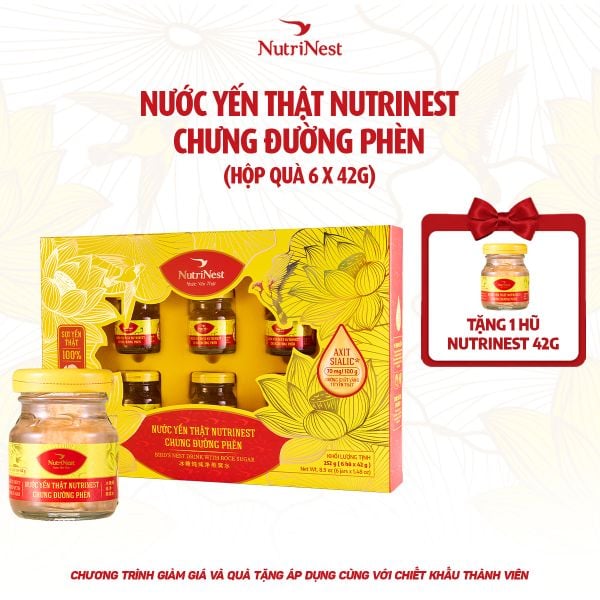  NutriNest 72g - Hộp quà 6 