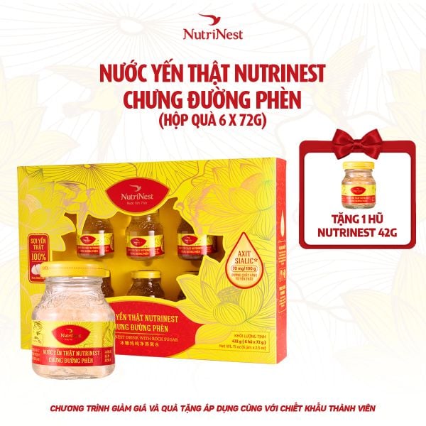  NutriNest 72g - Hộp quà 6 
