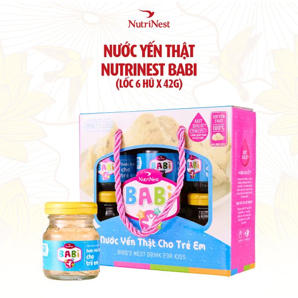  NutriNest Babi 42g - Lốc 6 