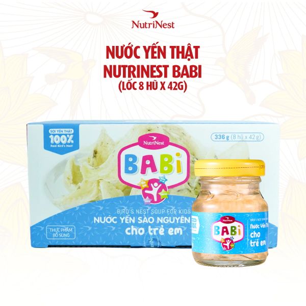  NutriNest Babi 42g - Lốc 8 