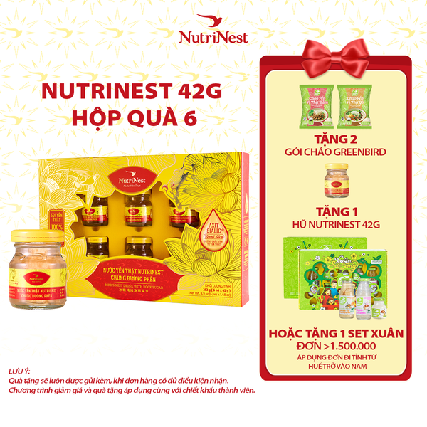  NutriNest 42g - Hộp quà 6 