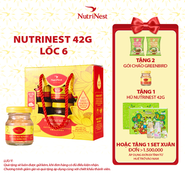  NutriNest 42g - Lốc 6 