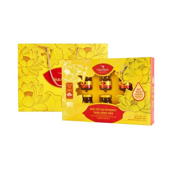  NutriNest – 冰糖炖纯净燕窝水 – 6罐礼盒 * 42克 