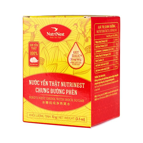  Combo 5 NutriNest 72g - Hũ đơn 