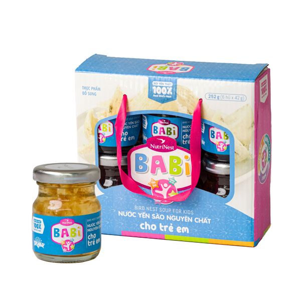  NutriNest Babi 42g - Lốc 6 