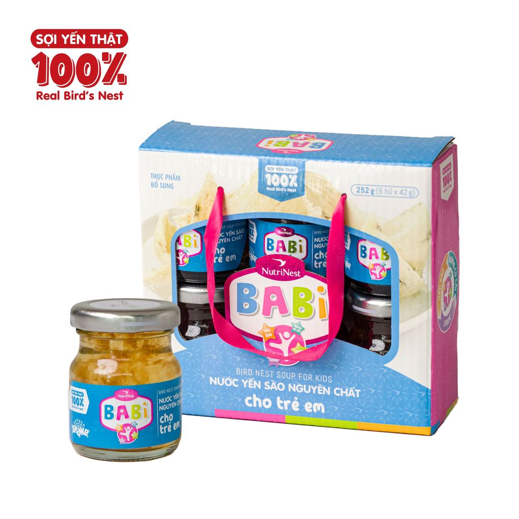 NutriNest Babi 42g - Lốc 6