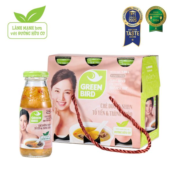  Plant-based Collagen Bird’s nest drink - Pack 6 bottles x 175ml 