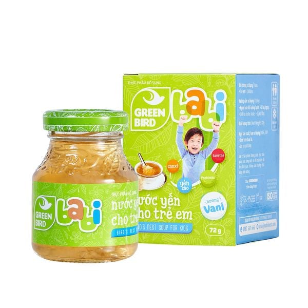  Green Bird Babi vani 72g - Lốc 10 