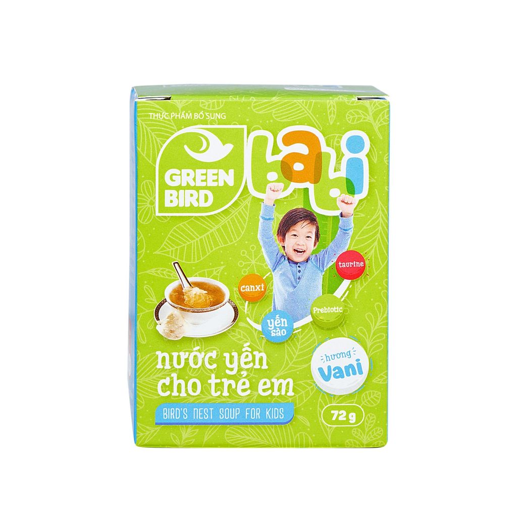 Green Bird Babi vani 72g - Hũ đơn