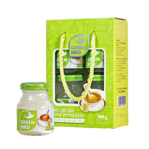 Green Bird 72g - Lốc 4