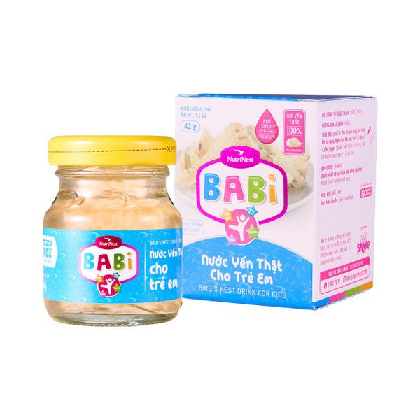  儿童纯正燕窝水营养补充食品 – NUTRINEST BABI – 6罐批*42克 