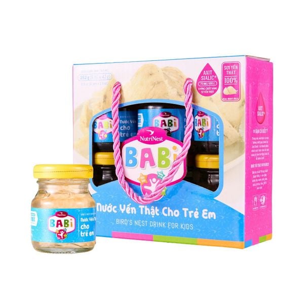  儿童纯正燕窝水营养补充食品 – NUTRINEST BABI – 6罐批*42克 