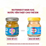  NutriNest Babi 42g - Hũ đơn 