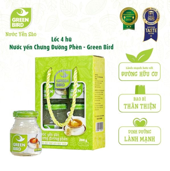  Green Bird 72g - Lốc 4 