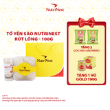  Combo Tổ Yến Sào NutriNest rút lông - 100g - Không hộp 