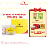  Combo Tổ Yến Sào NutriNest rút lông - 50g - không hộp 