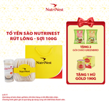  Combo Tổ Yến Sào NutriNest rút lông - Sợi 100g - Không hộp 