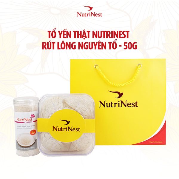  Combo Tổ Yến Sào NutriNest rút lông - 50g - không hộp 