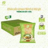  Thùng 30 Cháo yến Green Bird vị thịt gà - Gói 55g 