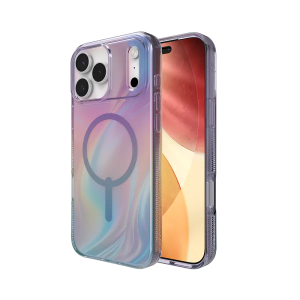ZAGG Milan Snap Case iPhone 17 Series (Iridescent Lights)
