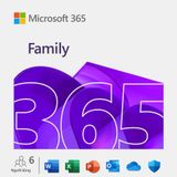 Microsoft Office 365 Family (6 user/5 thiết bị/12 tháng) - FPP/Box