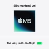 MacBook Air 13-inch M5 Chip 8-core GPU 70W (Ram 16GB - SSD 512GB)