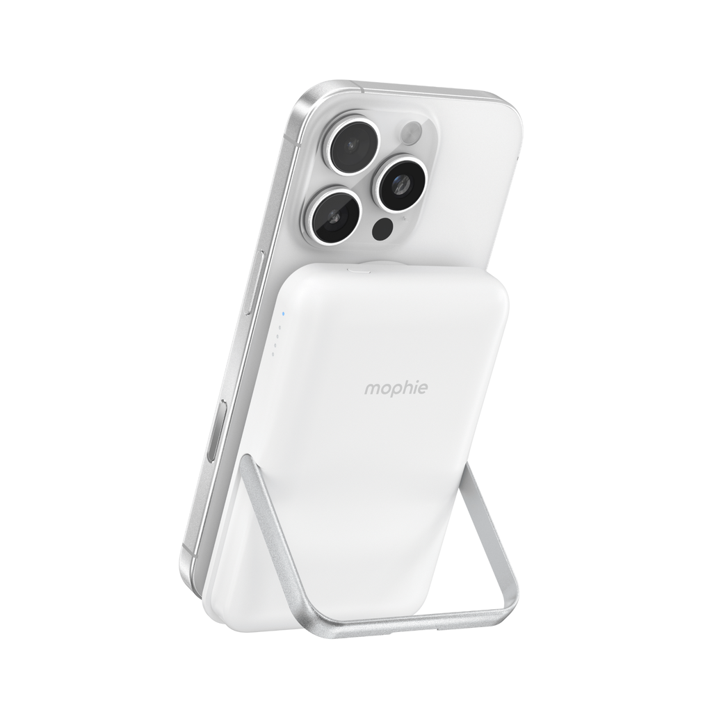 Mophie Pin sạc dự phòng 10000mAh Essentials Snap+ Powerstation with Stand - White