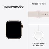 Apple Watch Series 11 GPS + Cellular 42mm (Vỏ Titan - Dây Đeo Thể Thao M/L)