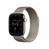 Apple Watch Series 12 GPS + Cellular 46mm (Titanium Case - Milanese Loop M/L)