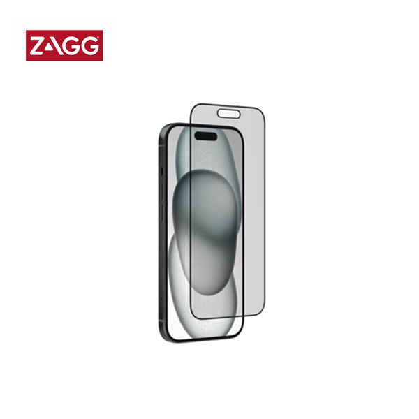 ZAGG Dán cường lực Glass Elite Edge Privacy iPhone 15 Series (Chống nhìn trộm)