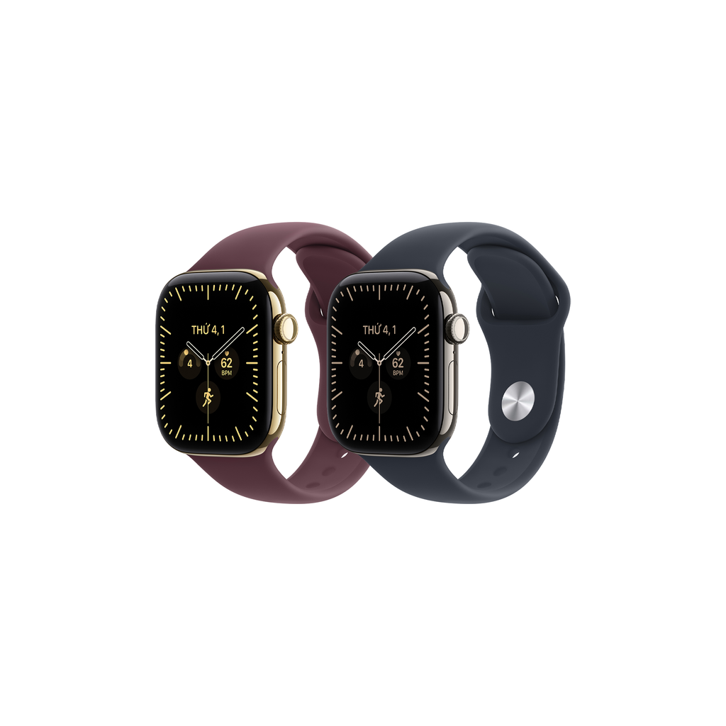 Apple Watch Series 12 GPS + Cellular 46mm (Titanium Case - Sport Band M/L)