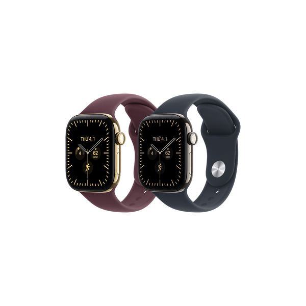 Apple Watch Series 12 GPS + Cellular 42mm (Titanium Case - Sport Band S/M)