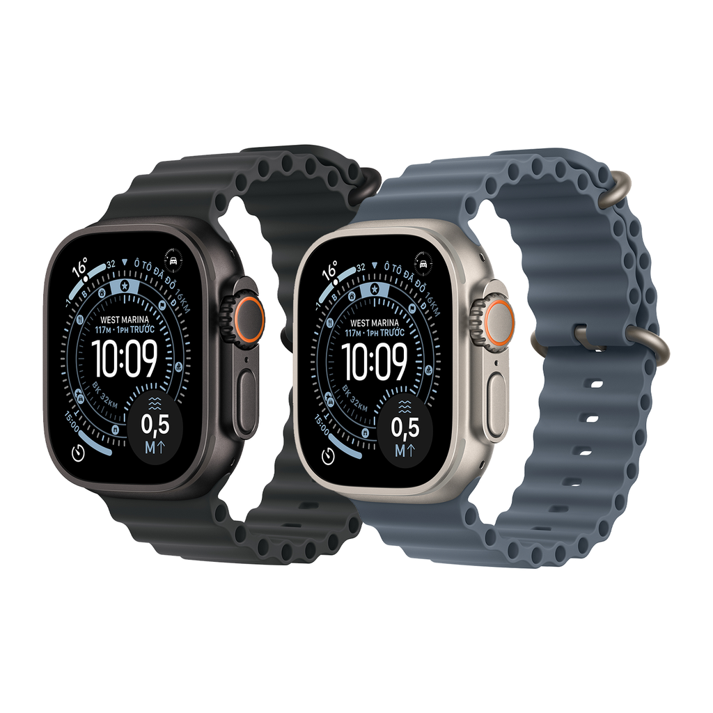 Apple Watch Ultra 3 (Vỏ Titan - Dây Đeo Ocean)