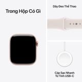 Apple Watch Series 11 GPS + Cellular 42mm (Vỏ nhôm - Dây đeo thể thao M/L)