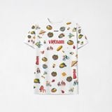 VIETNAM FOOD TEE U6398